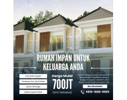 Dijual Rumah Modern 2 Lantai di Jambidan Banguntapan Dekat Ringroad Giwangan UAD 4 SHM - Bantul