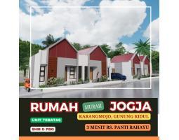 Dijual 4 Unit Rumah Kavling Siap Bangun Desain Minimalis Modern 600m RSI- Gunung Kidul