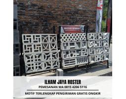 Roster Beton 20x20 Motif Lengkap di Banyuputih - Situbondo