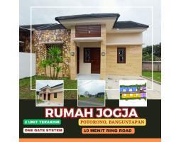 Dijual Rumah Dekat Gedong Kuning Lokasi Strategis Tipe 40 2KT 1KM Legalitas SHM - Bantul 