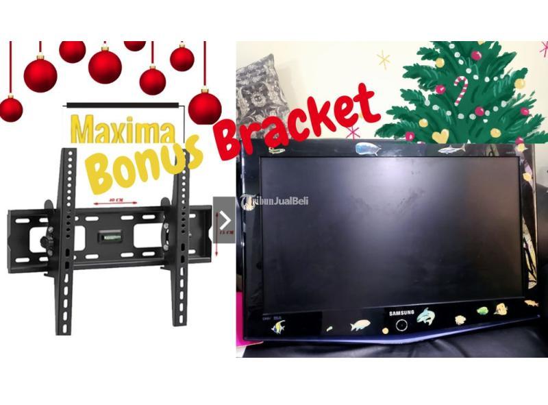 TV LCD Samsung 32 Inch Bracket Bonus Televisi Lcd Second Mulus di