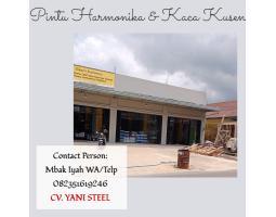 Pembuatan Kaca Kusen Aluminium Untuk Ruko Atau Toko - Tanah Bumbu