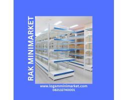 Rak Minimarket Termurah Logam - Kotabaru 