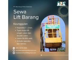 Sewa Lift Barang PT Mulia Karya Prima Indonesia - Kota Pontianak