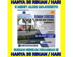 Dijual Rumah Perumahan Subsidi 2KT 1KM Terlaris dan Terviral Perumahan Garden Mansion - Mojokerto