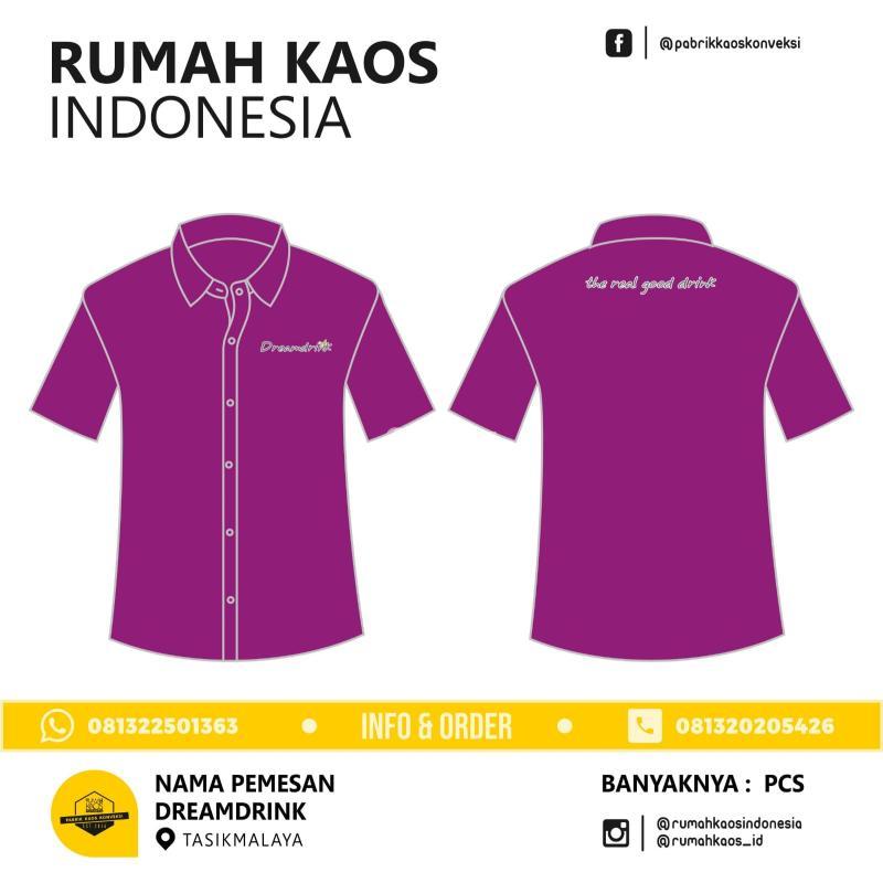 Seragam Kemeja Custom Baula Kemeja Bordir - Kolaka