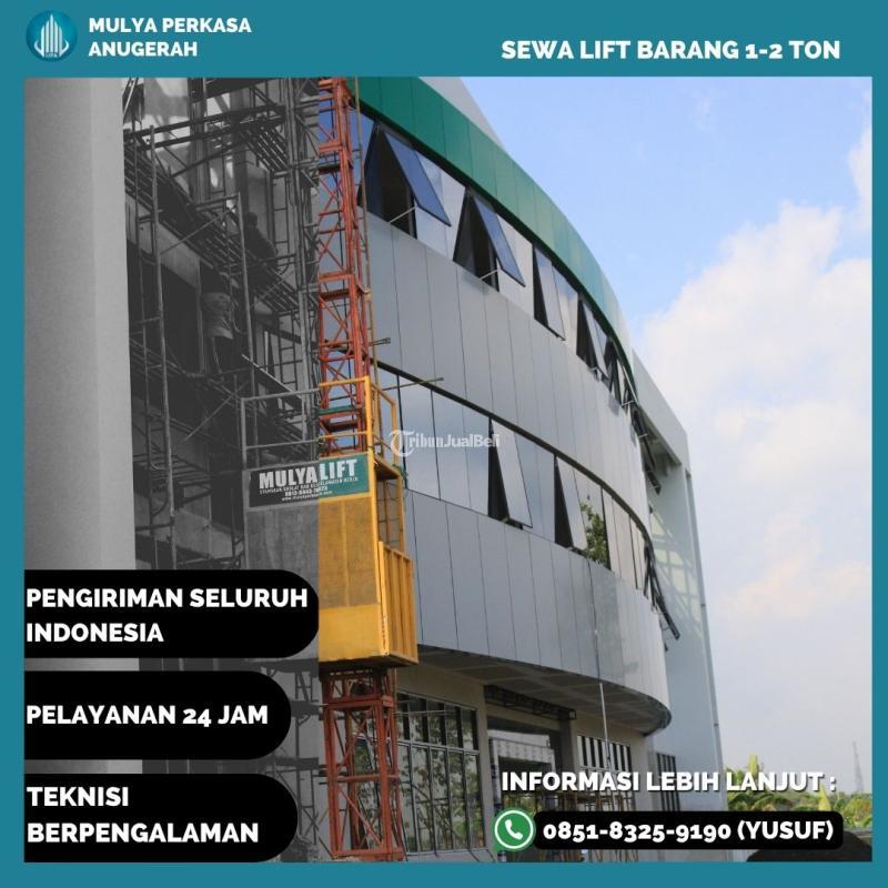 Sewa Lift Barang Cargo Lift Pasengger Hoist Alimak - Muara Enim