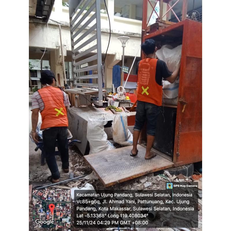 Sewa Lift Barang Cargo Lift Pasengger Hoist Alimak - Muara Enim
