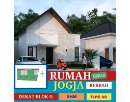 Dijual Rumah Murah Jogja 2KT 1KM SHM Strategis Dekat Blok O, Berbah, Jalan Solo, Janti, Jalan Wonosari - Sleman