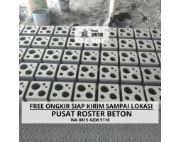 Jual Roster Beton, Ukuran 20x20, Motif Cantik di Kemlagi, Mojokerto - Jawa Timur