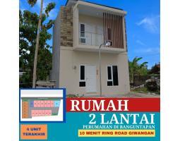 Dijual Rumah Murah, LT. 75m2, LB. 60m2, 3KT, 2KM, SHM, Promo Akhir Tahun, Dalam Perumahan di Banguntapan - Yogyakarta