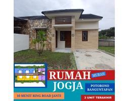 Dijual Rumah Cluster Murah, LT. 85m2, LB. 40m2, 2KT, 1KM, SHM, Bisa KPR, Dekat Janti, Gedong Kuning - Yogyakarta