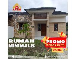 Dijual Rumah Minimalis, LT. 85m2, LB. 50m2, 3KT, 1KM, SHM, Lokasi Stategis, Harga Terjangkau - Yogyakarta