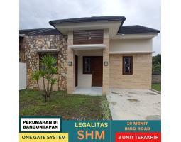 Dijual Rumah Murah, LT. 85m2, LB. 40m2, 3KT, 1KM, KPR,  2 Menit Jalan Wonosari,  Dekat Kotagede, di Banguntapan - Yogyakarta