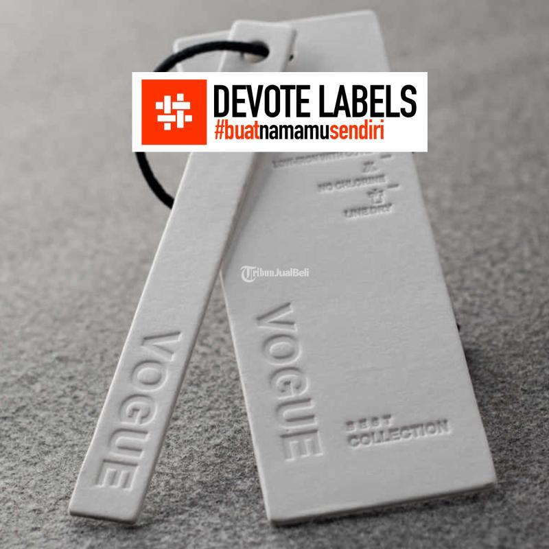 Cetak Label Baju Hangtag Devotehangtag - Tapin 