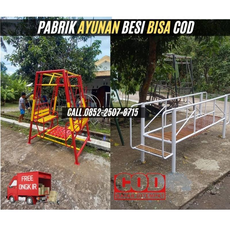 Mainan Ayunan dan Prosotan Anak TK - Bondowoso 