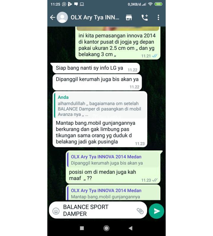 Stop Limbung di Mobil Pasangkan Balance Peredam Guncangan - Bandar Lampung