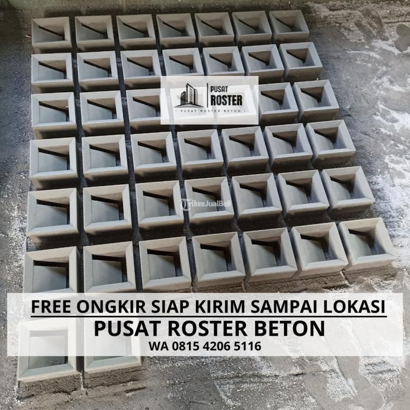 Produsen Roster Beton 20x20 Gratis Ongkir di Gudo - Jombang