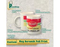 Jasa Cetak Mug, Gelas Keramik, Bisa Custom Foto dan Nama - Surabaya