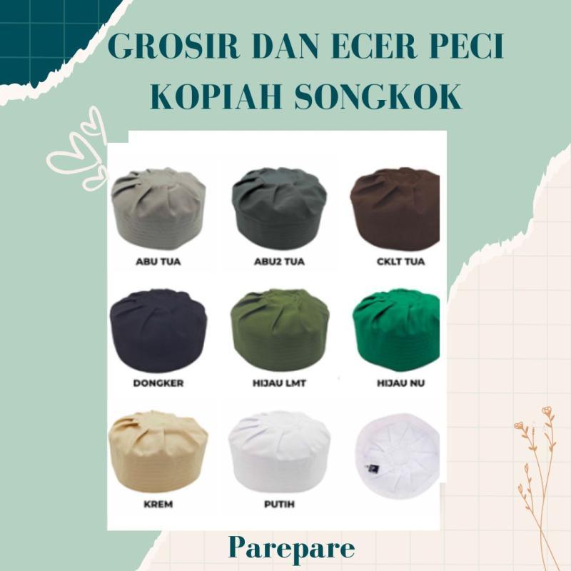 Pusat Grosir Peci Kopiah Songkok Murah Terpercaya Adhompeci - Parepare 