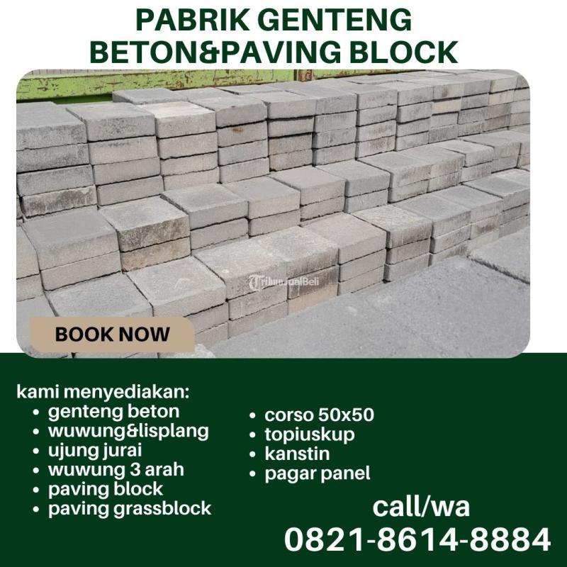 Paving Topi Uskup Pilihan Tepat untuk Keindahan Eksterior - Malang 