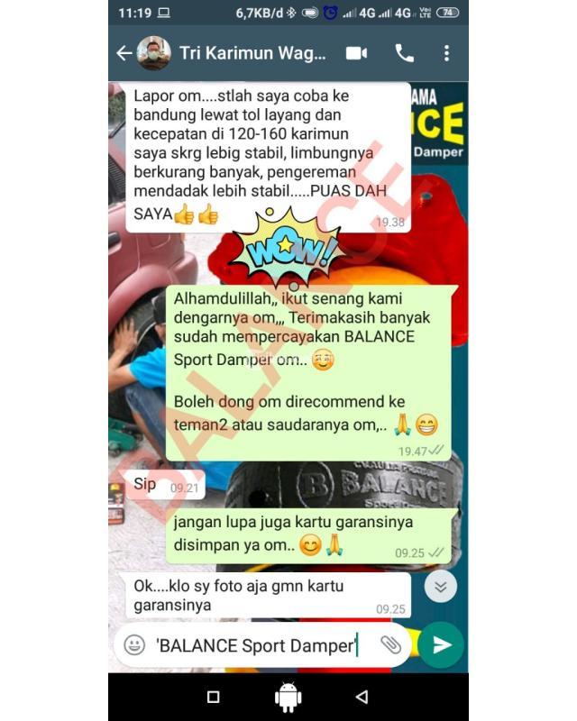 Spring Buffer Balance Alat Anti Limbung Mobil Awet 9 Tahun - Pekanbaru