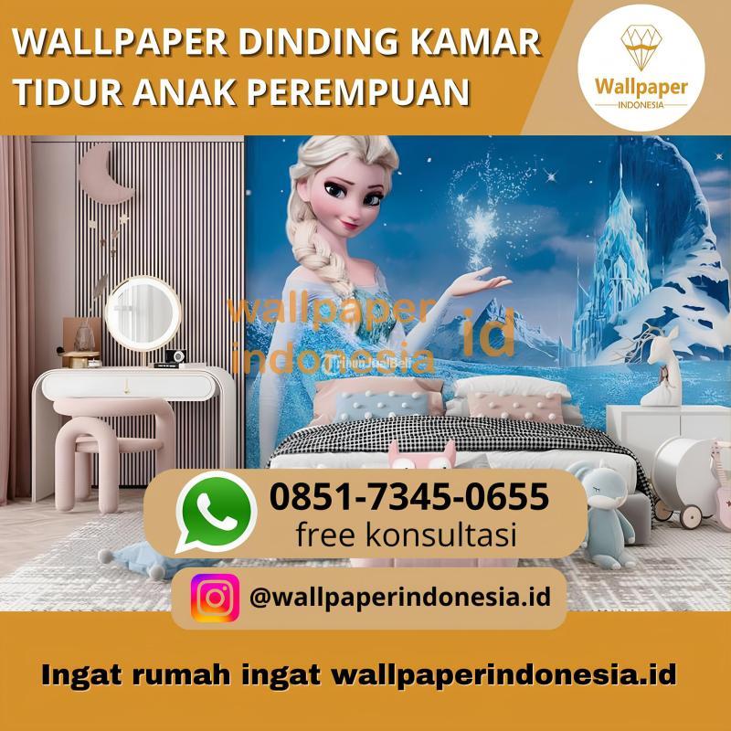 Wallpaper Dinding Kamar Tidur Anak Perempuan - Malang Kota