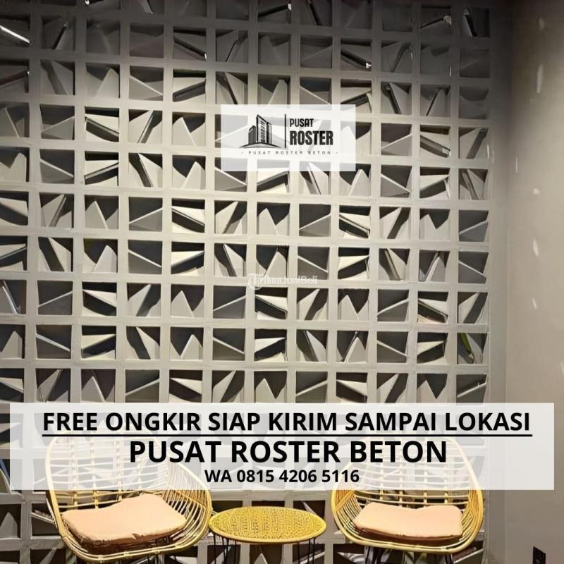 Roster Beton Dinding Estetik di Mojoagung - Jombang