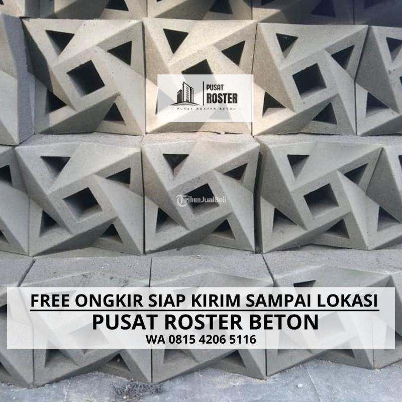 Roster Beton Pagar Model Terbaru di Ngoro - Jombang