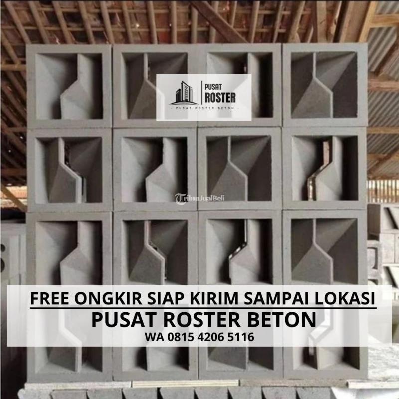 Roster Beton Anti Tampias Elegan di Peterongan - Jombang
