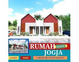 Dijual Rumah Murah Desain Modern 2KT 1KM SHM Dekat RS Panti Rahayu - Gunung Kidul