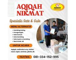 Paket Catering Aqiqah Anak Laki Perempuan Lengkap - Kediri Kota