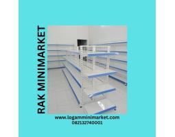 Rak Minimarket Termurah Logam Minimarket - Ketapang 