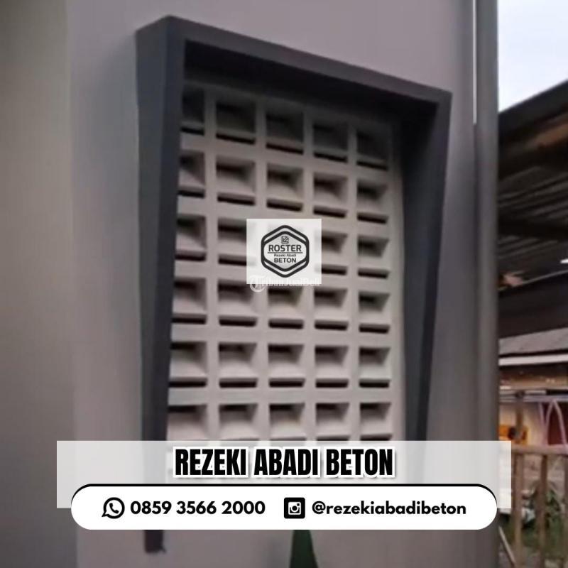 Roster Beton Pagar dan Dinding di Wirosari - Grobogan