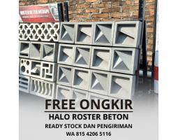 Roster Beton 20x20 Motif Lengkap di Giligenteng - Sumenep