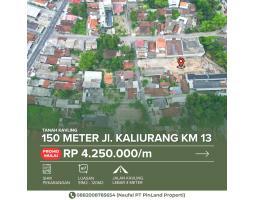 Dijual Tanah Kavling di Jalan Kaliurang KM 13 SPBU UII - Sleman 