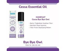 Supplier Cessa Bye Bye Owl, Essential Oil, Membantu Meredakan Demam atau Panas Bayi - Makassar