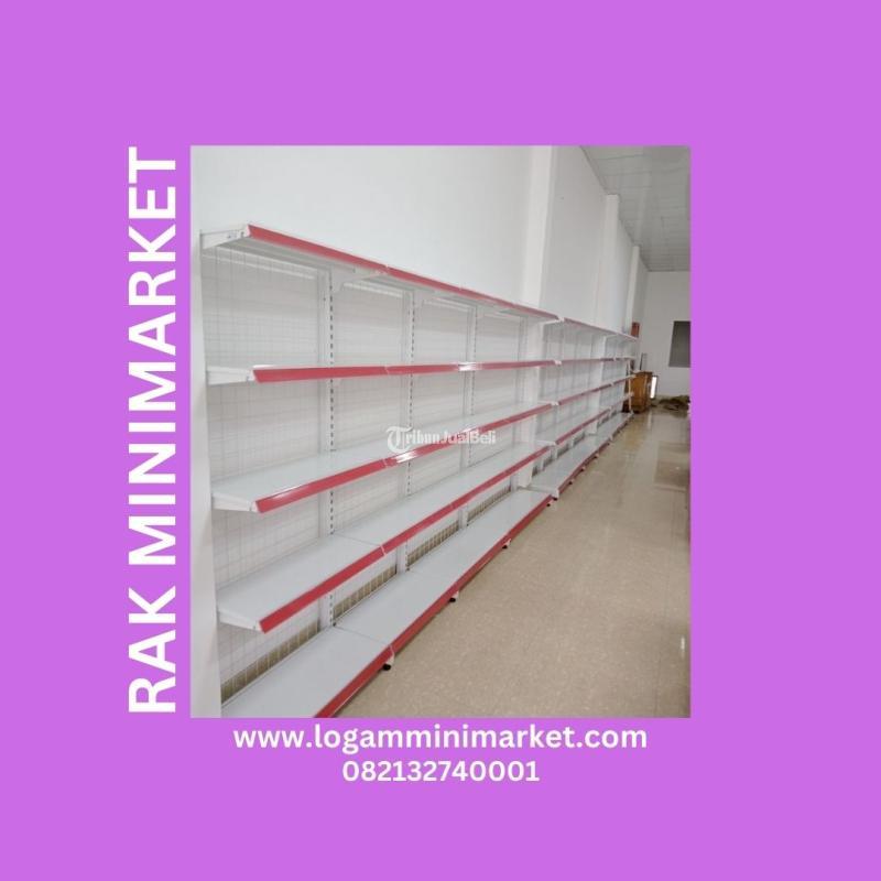 Rak Minimarket Terpercaya Logam - Pontianak 