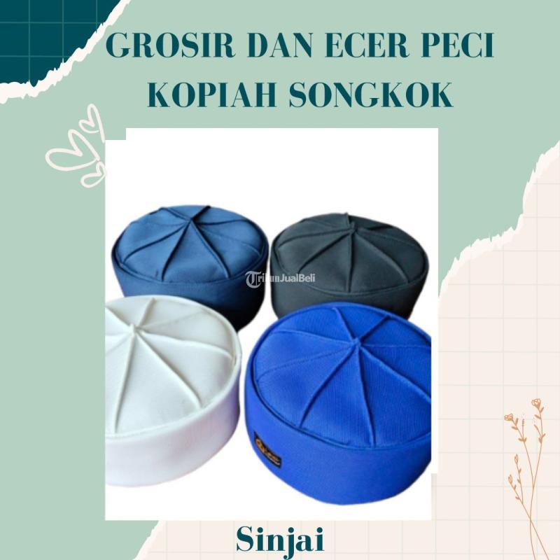 Pusat Grosir Peci Kopiah Songkok Sinjai Termurah - Sinjai