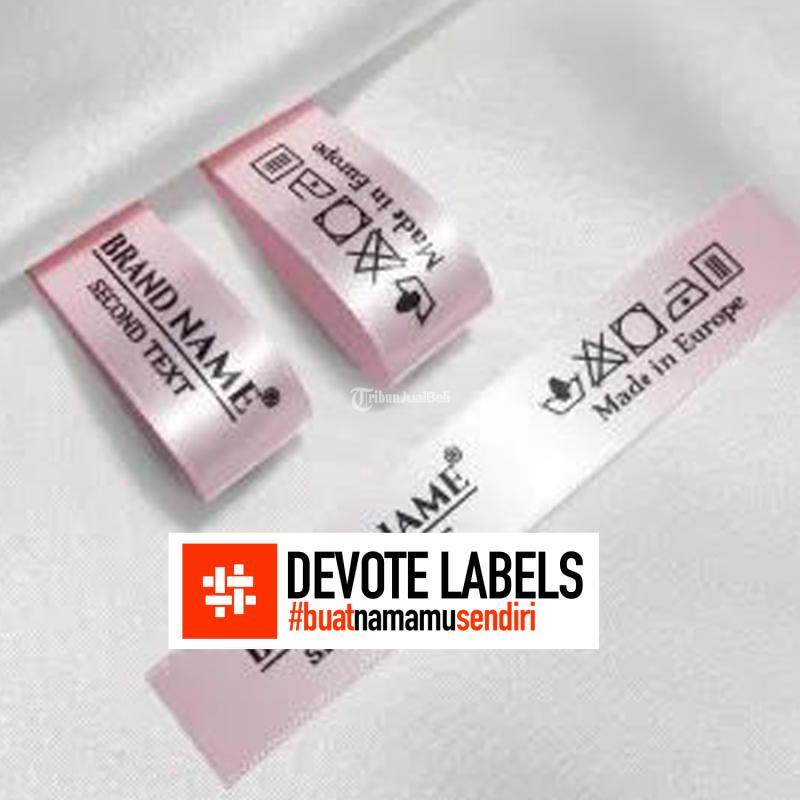 Cetak Label Baju Piterban Putih Marabahan - Barito Kuala 