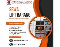 Rental Sewa Lift Barang - Mojokerto 