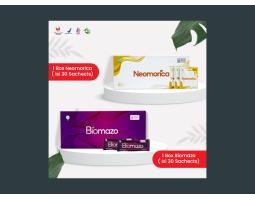 Paket Herbal Ginjal Dan Prostat Biomazo  Neomorica 100 Herbal - Jakarta Utara