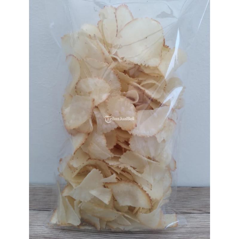 Cemilan Jajanan Snack Keripik Singkong Bawang Gurih 250 Gr - Bandung Kota