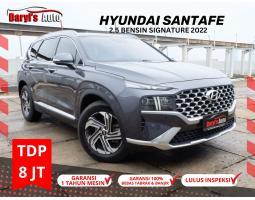 Mobil Bekas Hyundai Santafe Santa FR Signature 2.5 2022 Bensin Panoramic - Jakarta Utara