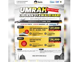 Umroh Liburan Syawal 7 April 2025 11 Hari Free Thaif - Yogyakarta