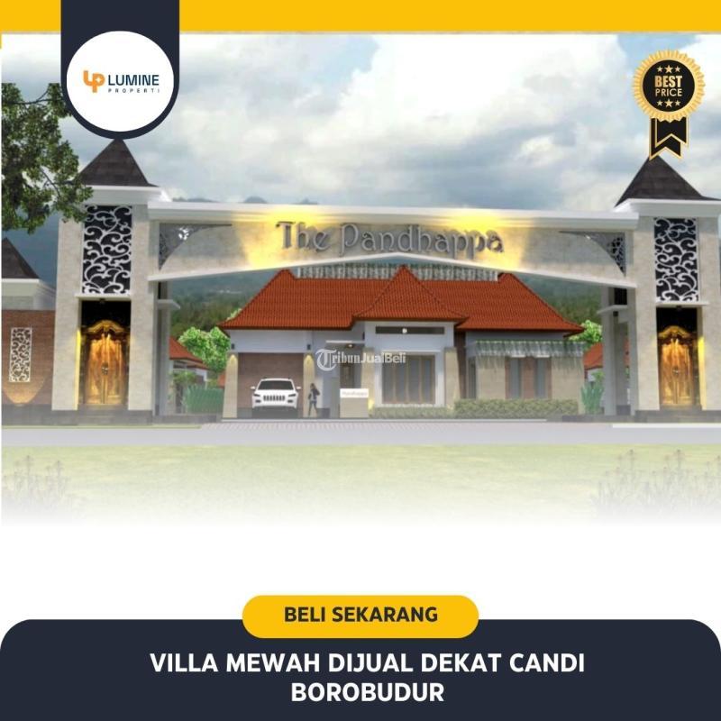 Dijual Villa Jogja Mewah 3KT 2KM SHM Dekat Candi Borobudur - Magelang