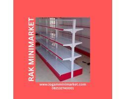 Rak Minimarket Terbaik Logam Minimarket - Sanggau 