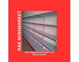 Rak Minimarket Terpercaya Logam Minimarket - Sekadau 