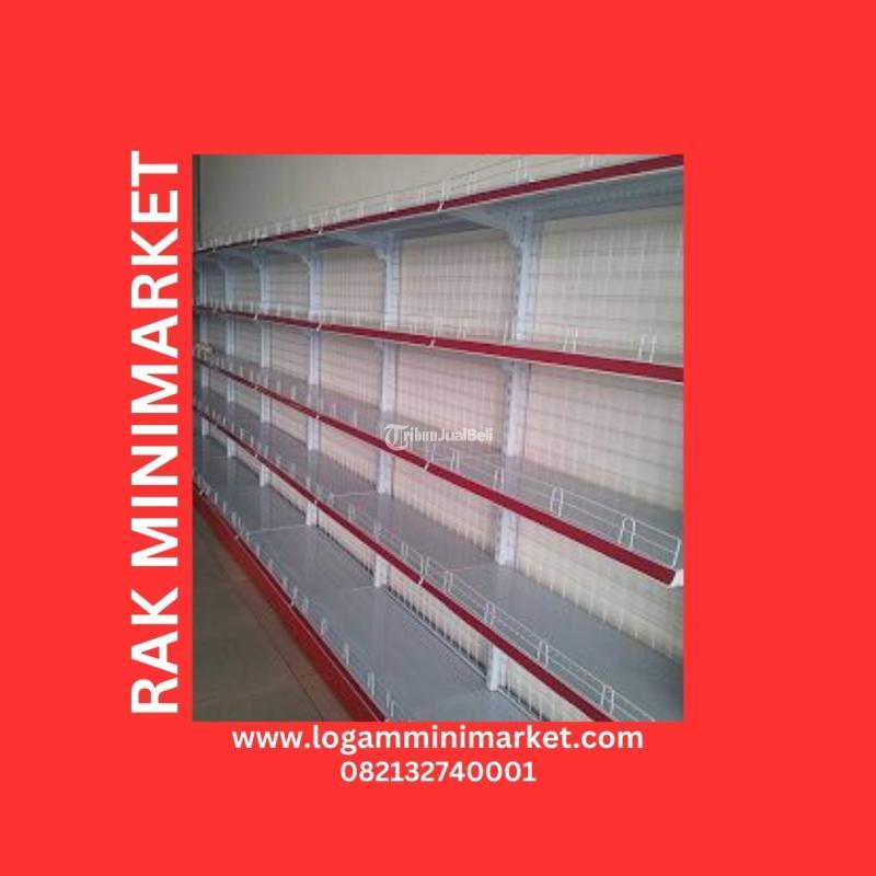 Rak Minimarket Terpercaya Logam Minimarket - Sekadau 