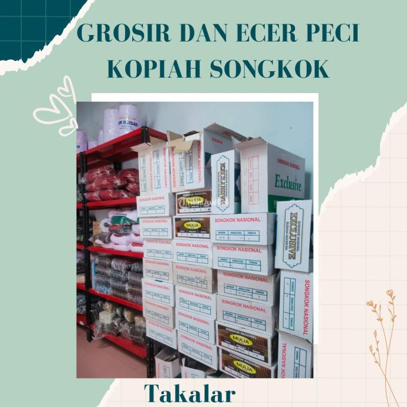 Pusat Grosir Peci Kopiah Songkok Terpercaya Adhompeci - Takalar